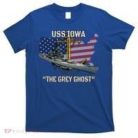 Uss Iowa Battleship Veterans Day Warship Bb61 FatherS Day Cute Gift T-Shirt thumb 0