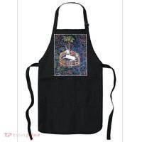 Unicorn In Captivity Medieval Renaissance Art Aesthetic Apron thumb 0