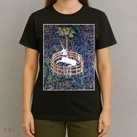 Unicorn In Captivity Medieval Renaissance Art Aesthetic T-Shirt thumb 4