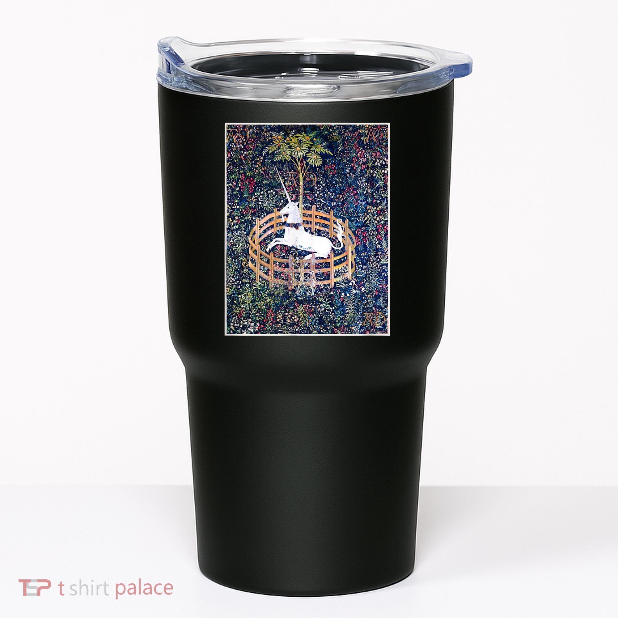Unicorn In Captivity Medieval Renaissance Art Aesthetic Tumbler