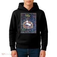 Unicorn In Captivity Medieval Renaissance Art Aesthetic Kids Hoodie thumb 4