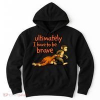 Ultimately I Have To Be Brave Monkey Punch Hoodie thumb 0
