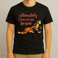Ultimately I Have To Be Brave Monkey Punch T-Shirt thumb 3