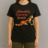 Ultimately I Have To Be Brave Monkey Punch T-Shirt thumb 4