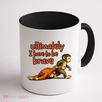 Ultimately I Have To Be Brave Monkey Punch Coffee Mug thumb 1