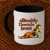 Ultimately I Have To Be Brave Monkey Punch Coffee Mug thumb 2
