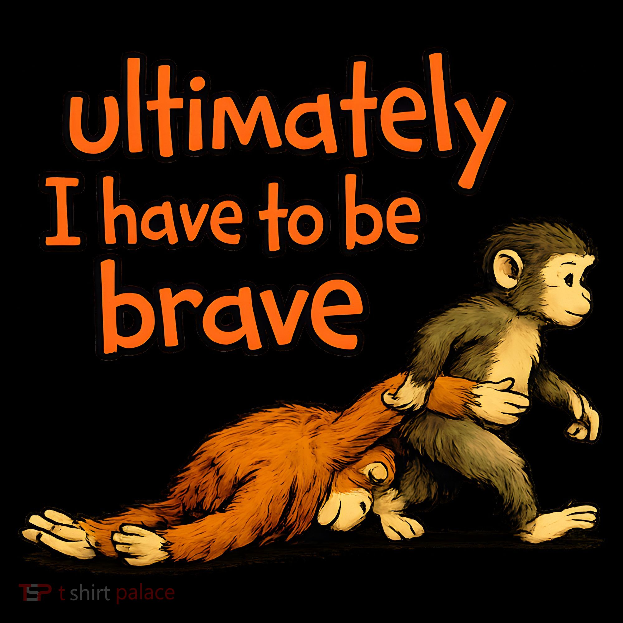 Ultimately I Have To Be Brave Monkey Punch Coffee Mug