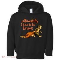 Ultimately I Have To Be Brave Monkey Punch Toddler Hoodie thumb 0