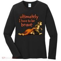 Ultimately I Have To Be Brave Monkey Punch Women's Long Sleeve Shirt thumb 0