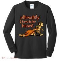 Ultimately I Have To Be Brave Monkey Punch Kids Long Sleeve Shirt thumb 0