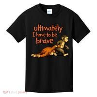 Ultimately I Have To Be Brave Monkey Punch Kids T-Shirt thumb 0