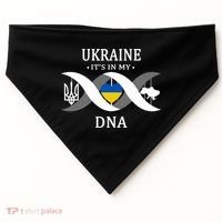 Ukraine Is In My DNA USA-Made Doggie Bandana thumb 0