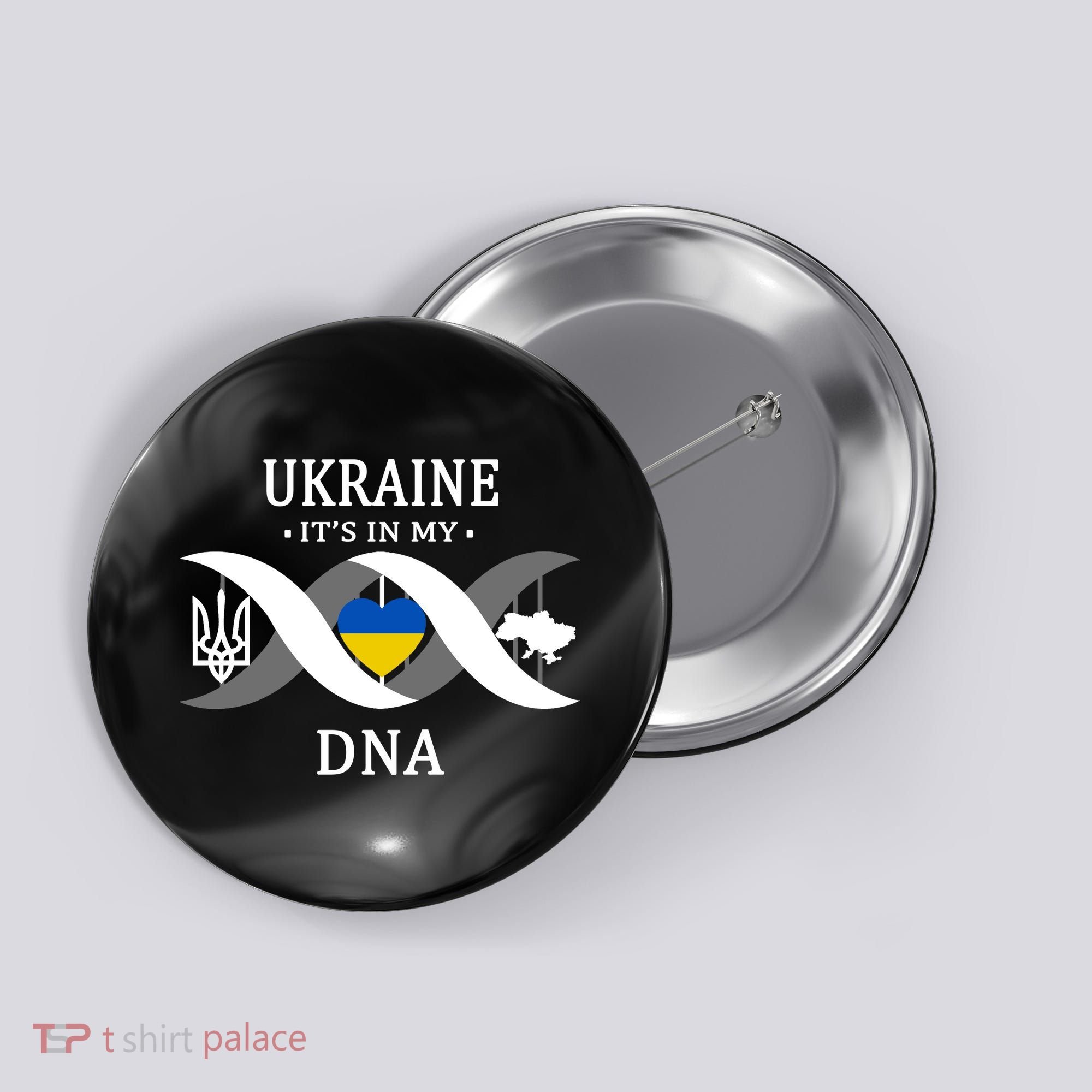 Ukraine Is In My DNA Button