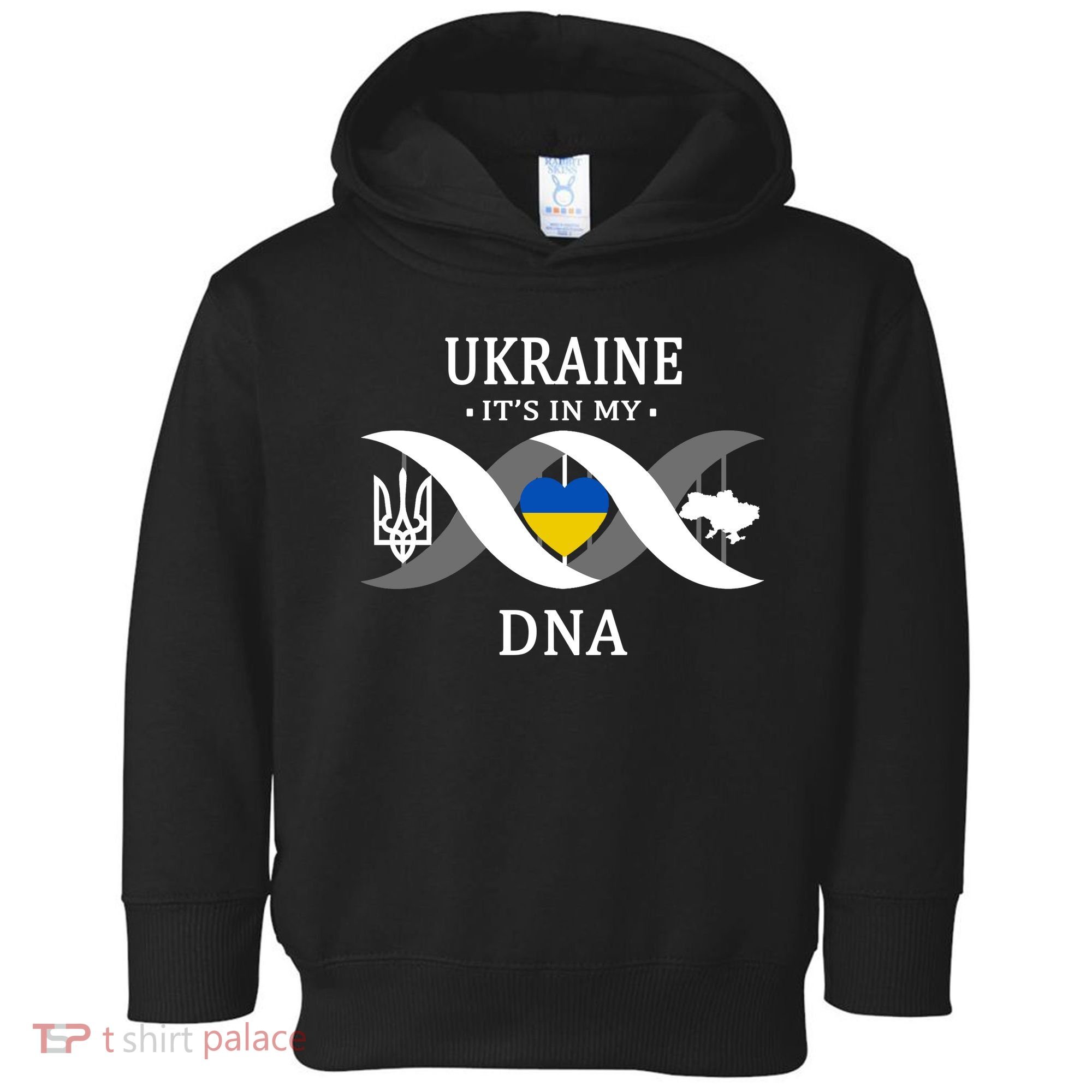 Ukraine Is In My DNA Toddler Hoodie