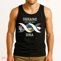 Ukraine Is In My DNA Tank Top thumb 3