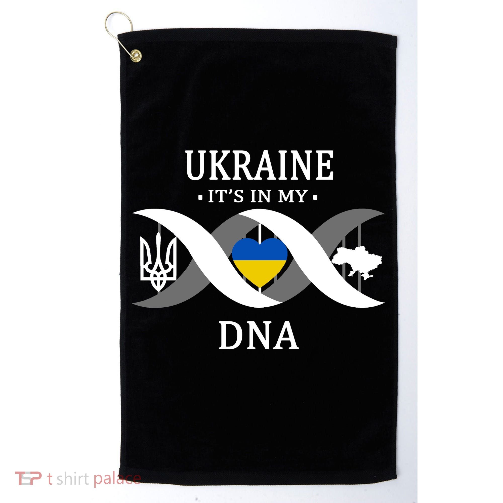 Ukraine Is In My DNA Golf Towel