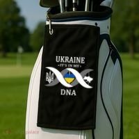 Ukraine Is In My DNA Golf Towel thumb 2