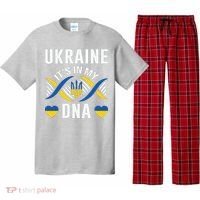 Ukraine Its In My DNA National Symbol Pajama Set thumb 0