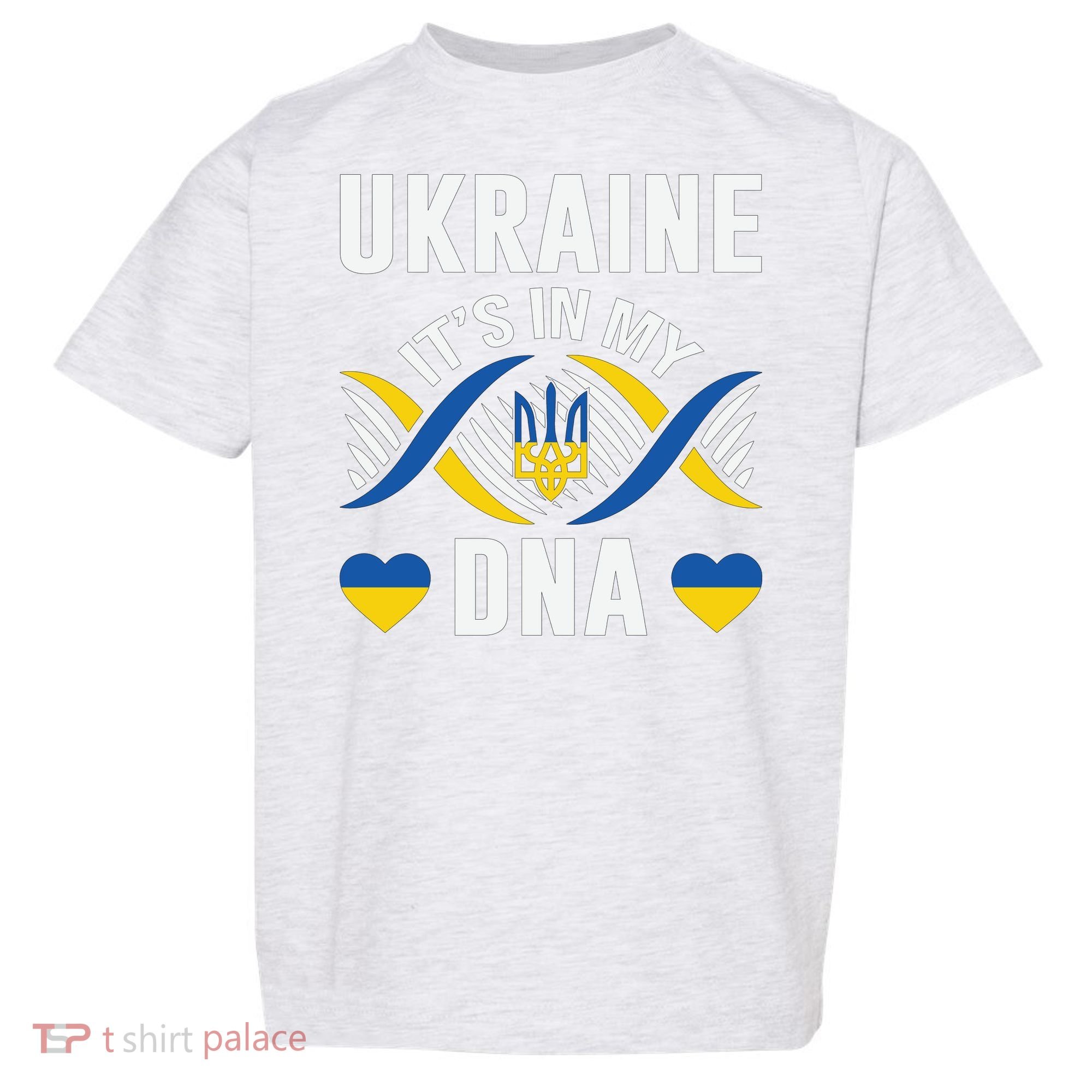 Ukraine Its In My DNA National Symbol Toddler T-Shirt