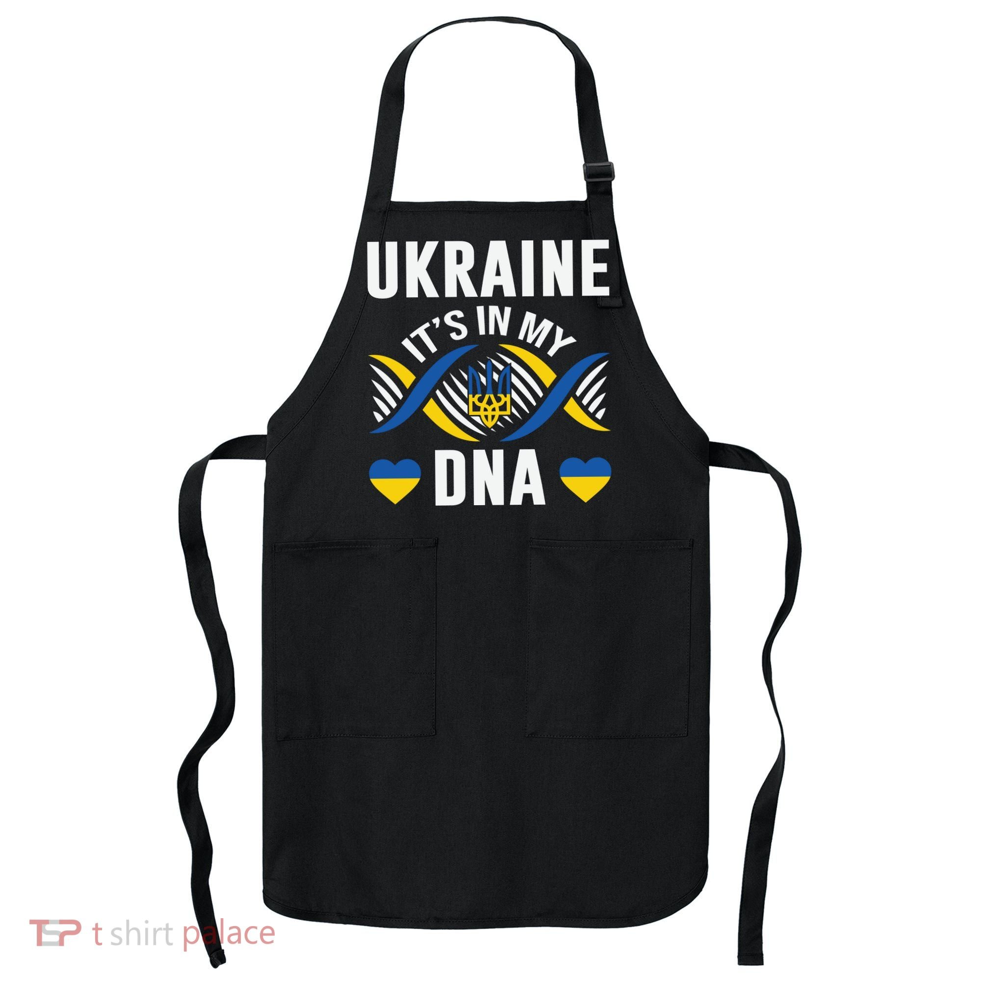 Ukraine Its In My DNA National Symbol Apron
