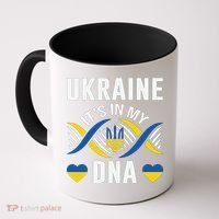 Ukraine Its In My DNA National Symbol Coffee Mug thumb 0