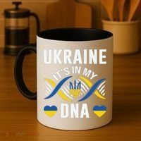 Ukraine Its In My DNA National Symbol Coffee Mug thumb 4