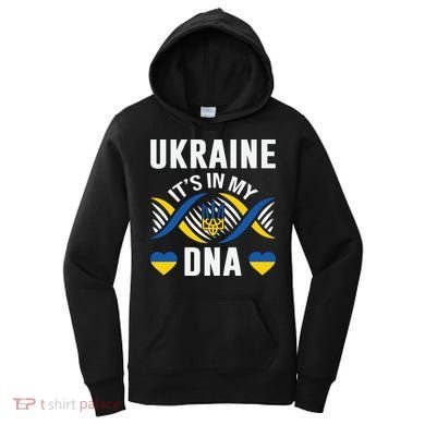 Ukraine Its In My DNA National Symbol Women's Hoodie