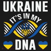 Ukraine Its In My DNA National Symbol Women's Hoodie thumb 2