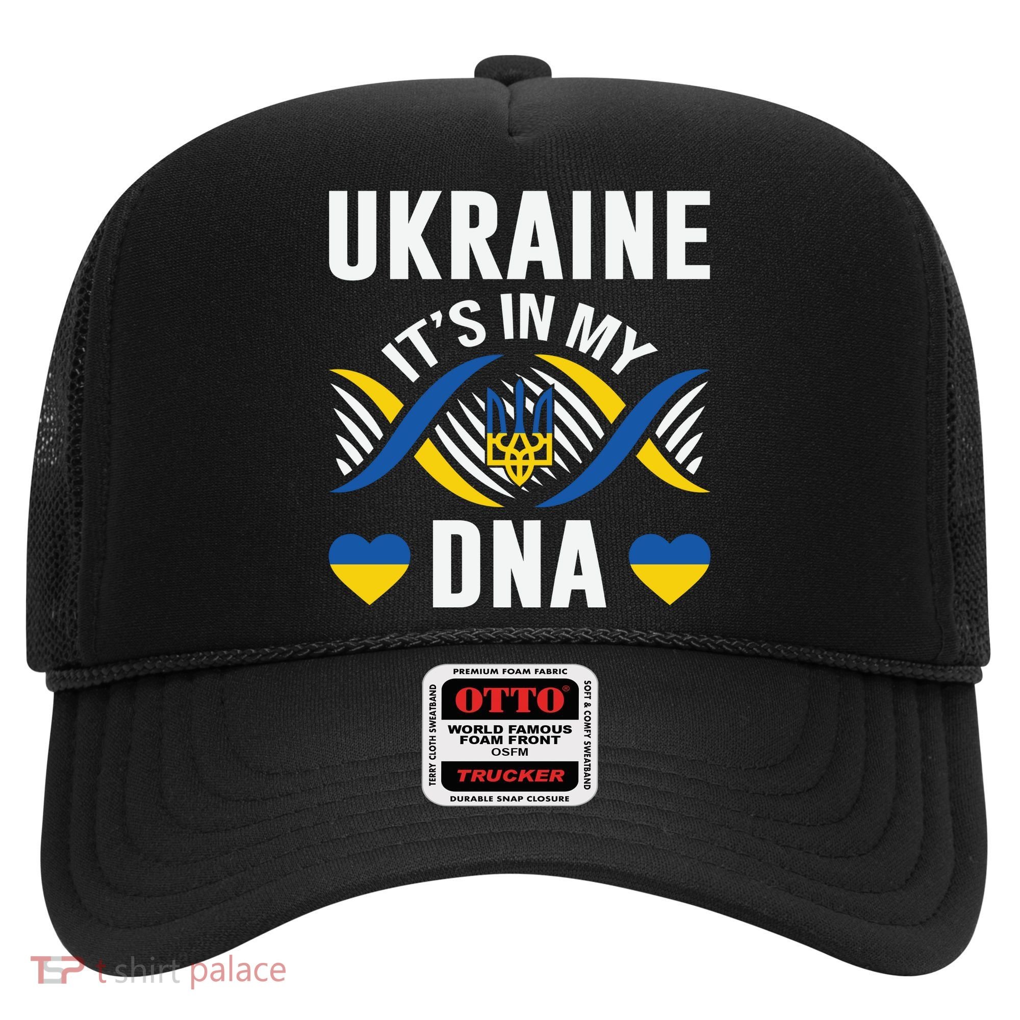 Ukraine Its In My DNA National Symbol Hat