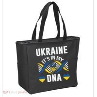 Ukraine Its In My DNA National Symbol Tote Bag thumb 2