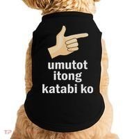Umutot Itong Katabi Ko Funny Filipino Pinoy Philippines Doggie Tank thumb 0