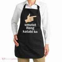 Umutot Itong Katabi Ko Funny Filipino Pinoy Philippines Apron thumb 2