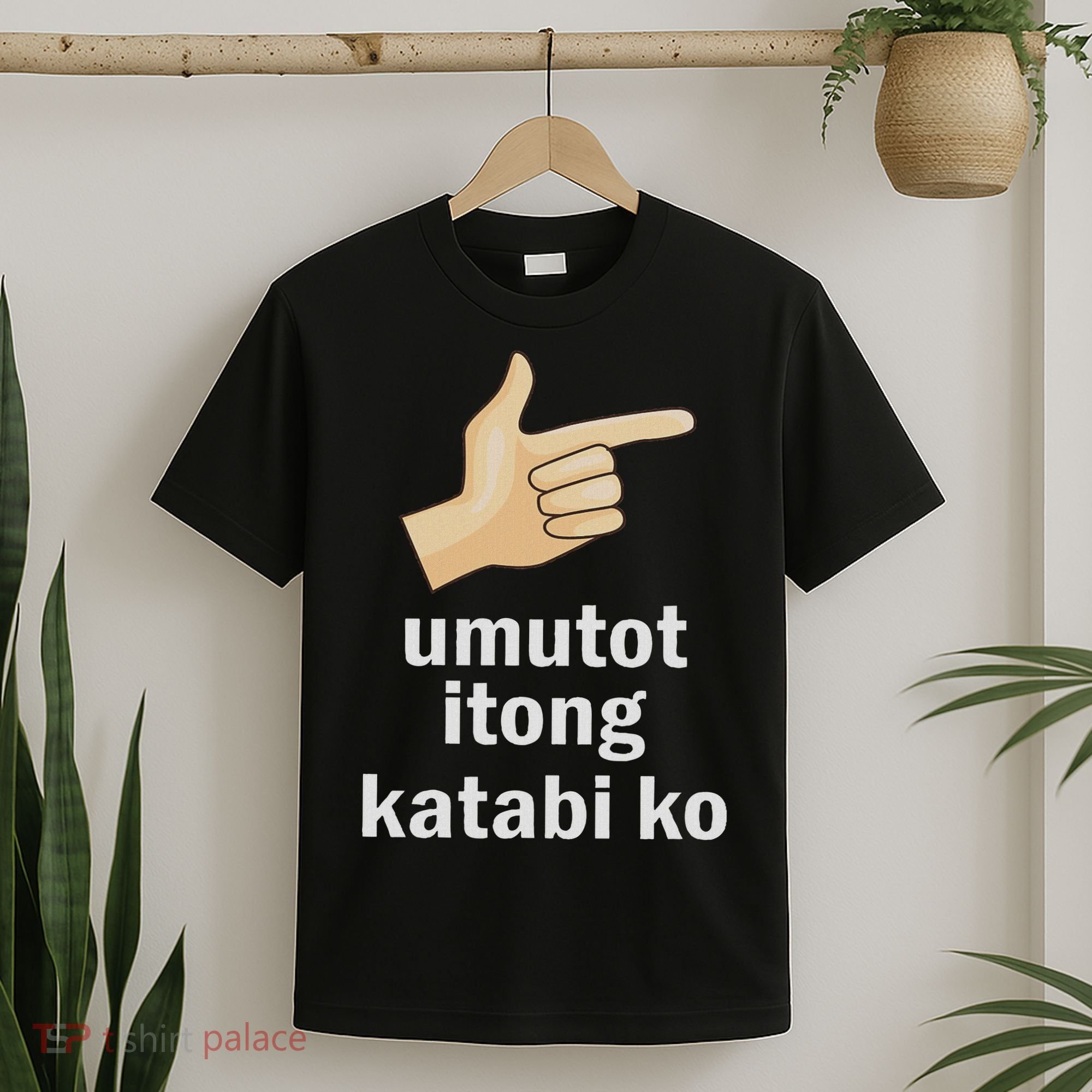 Umutot Itong Katabi Ko Funny Filipino Pinoy Philippines T-Shirt