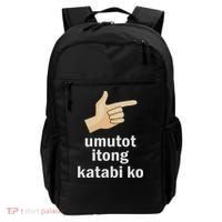 Umutot Itong Katabi Ko Funny Filipino Pinoy Philippines Backpack thumb 0