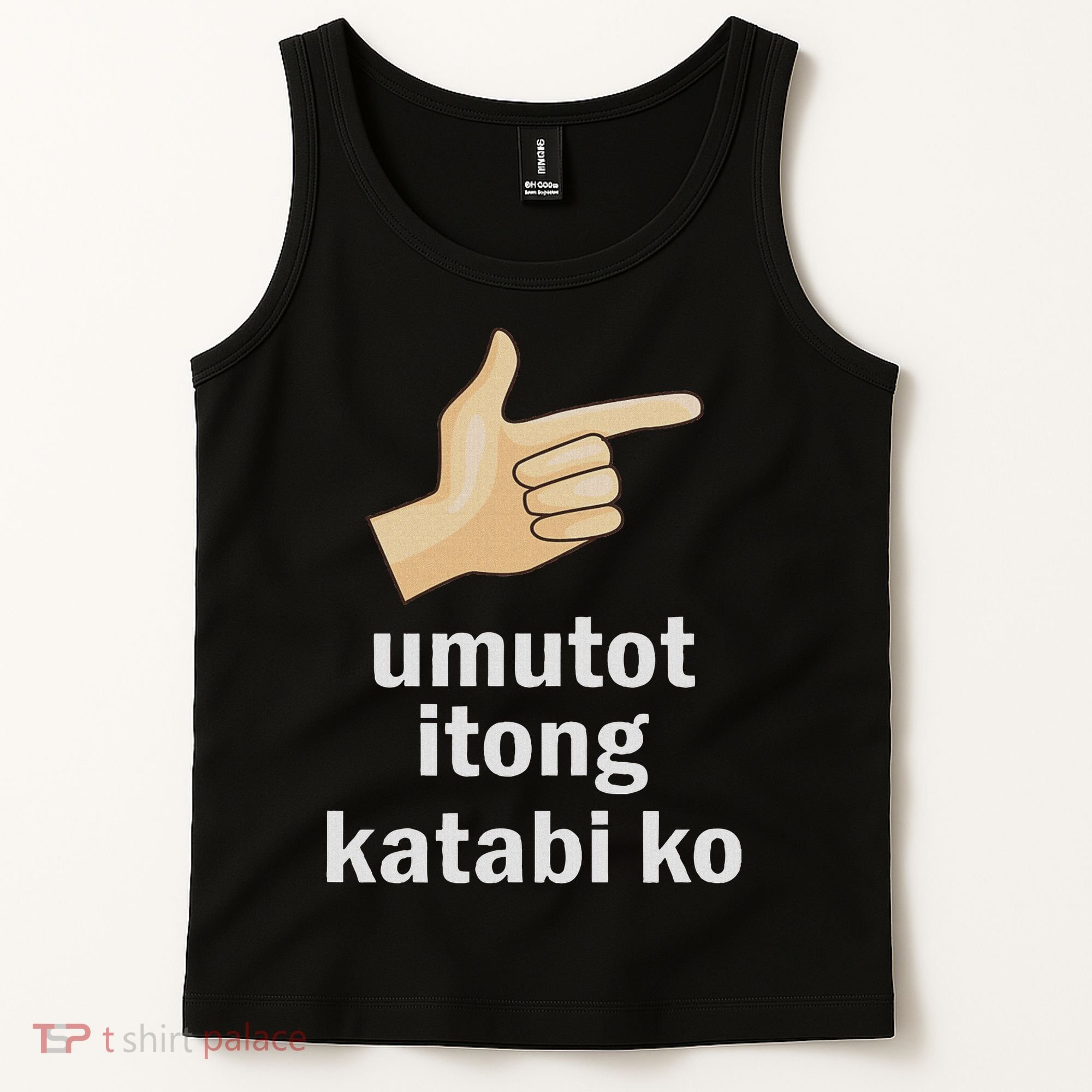 Umutot Itong Katabi Ko Funny Filipino Pinoy Philippines Tank Top