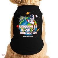 Uniqueness Is Out Of This World Autism Awareness Space Doggie Tank thumb 0