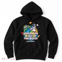 Uniqueness Is Out Of This World Autism Awareness Space Hoodie thumb 0
