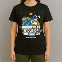 Uniqueness Is Out Of This World Autism Awareness Space T-Shirt thumb 4
