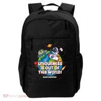 Uniqueness Is Out Of This World Autism Awareness Space Backpack thumb 0