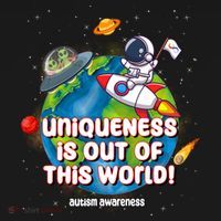 Uniqueness Is Out Of This World Autism Awareness Space Women's Hoodie thumb 2
