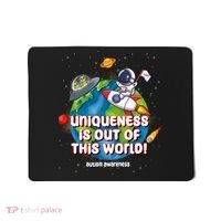 Uniqueness Is Out Of This World Autism Awareness Space Mousepad thumb 0