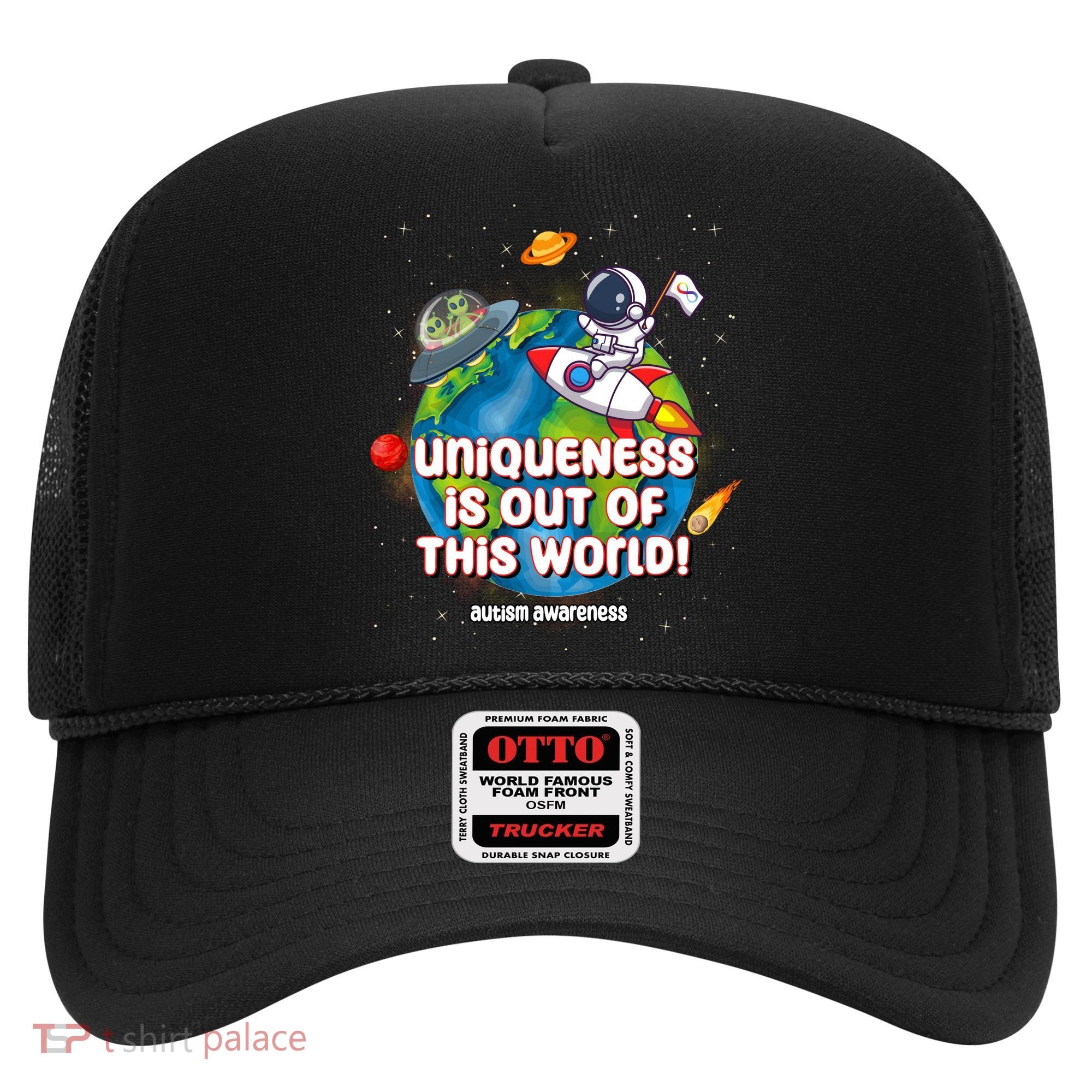 Uniqueness Is Out Of This World Autism Awareness Space Hat