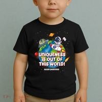 Uniqueness Is Out Of This World Autism Awareness Space Toddler T-Shirt thumb 2