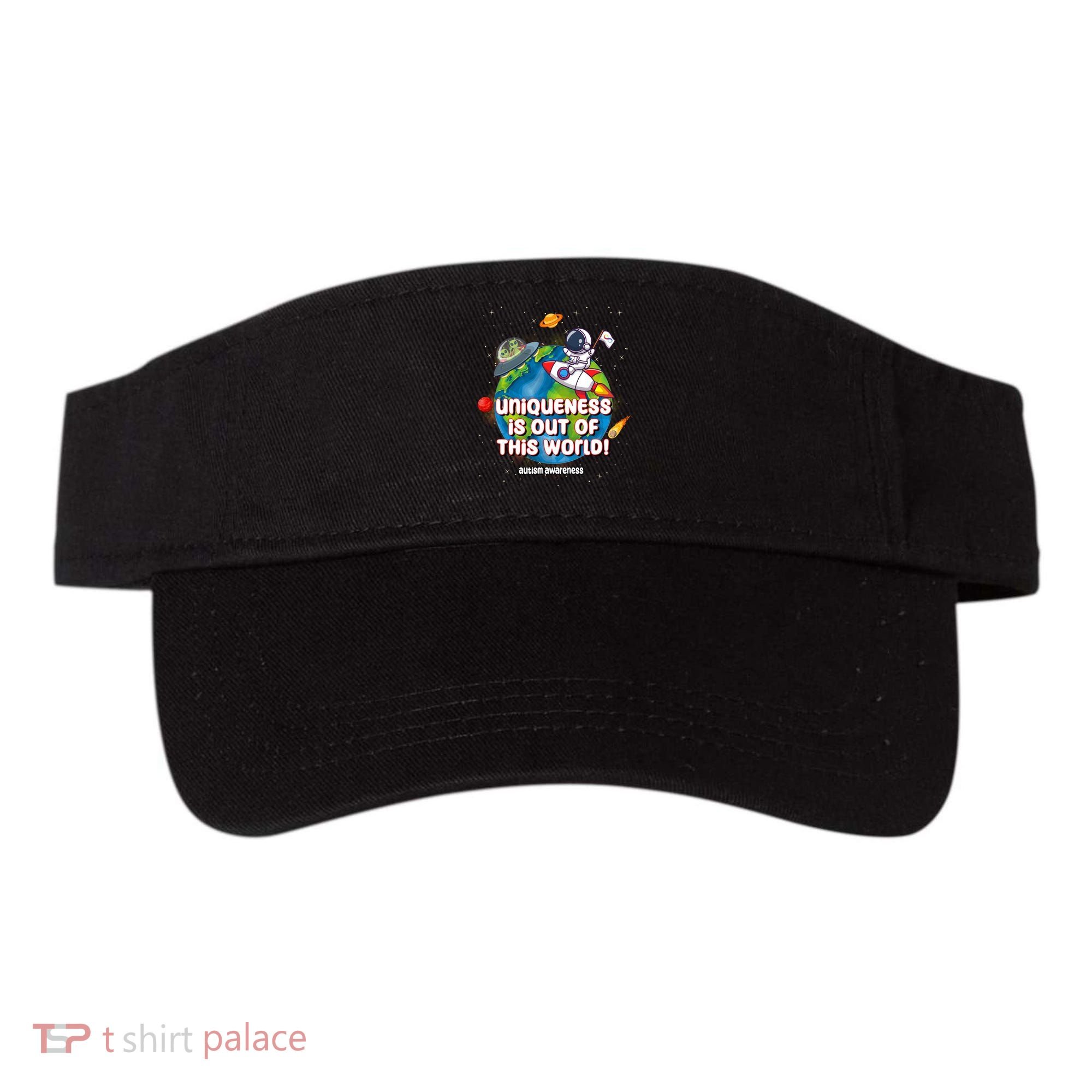 Uniqueness Is Out Of This World Autism Awareness Space Visor