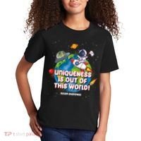 Uniqueness Is Out Of This World Autism Awareness Space Kids T-Shirt thumb 2