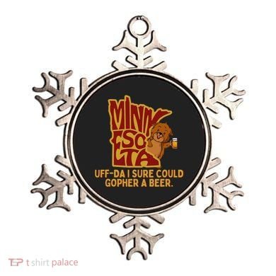 Uffda I Sure Could Gopher A Beer Mn Gopher Ornament