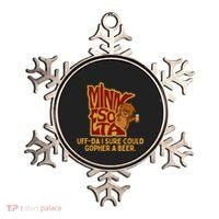 Uffda I Sure Could Gopher A Beer Mn Gopher Ornament thumb 0