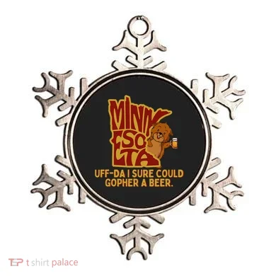 Uffda I Sure Could Gopher A Beer Mn Gopher Ornament