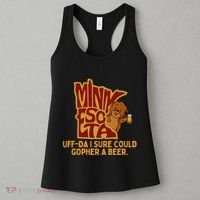 Uffda I Sure Could Gopher A Beer Mn Gopher Women's Tank Top thumb 3