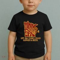Uffda I Sure Could Gopher A Beer Mn Gopher Toddler T-Shirt thumb 2